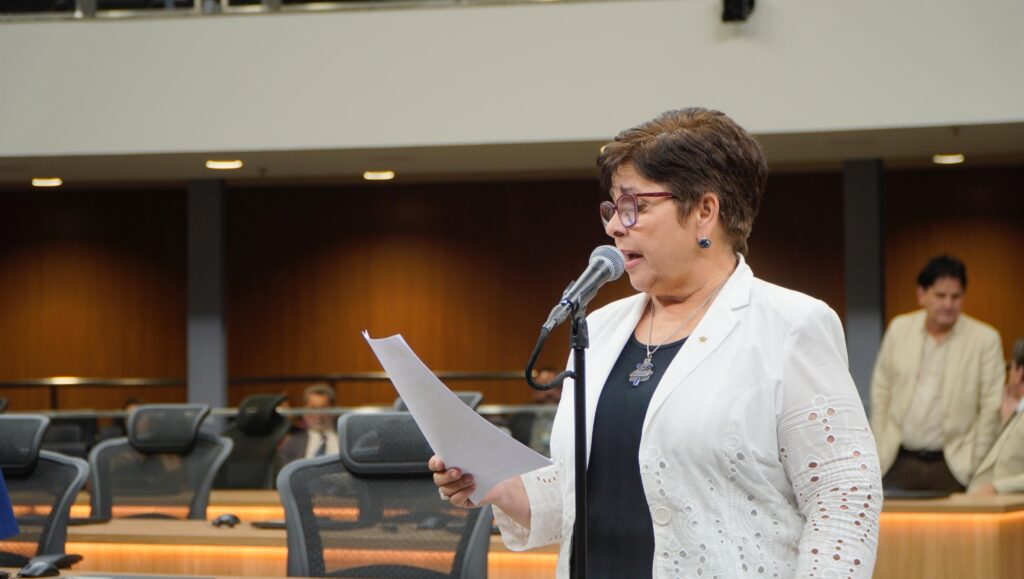 Deputada Bia de Lima. Foto: Reprodução